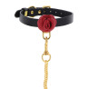 TABOOM Collier et laisse Wild Roses